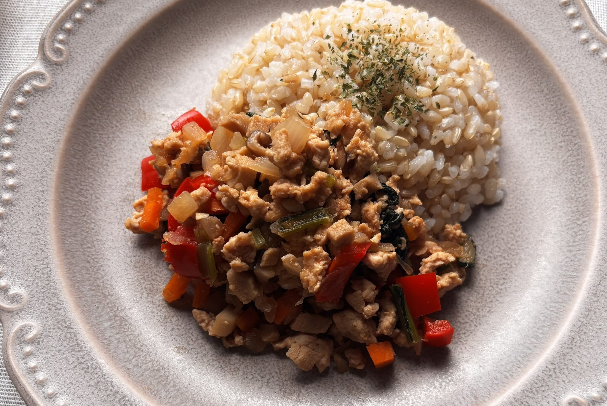 高野豆腐入りエイジングケアドライカレー【いりやさとみ】