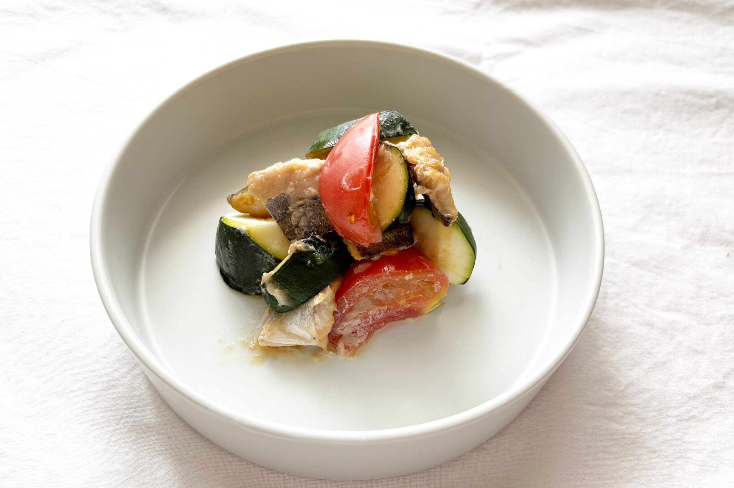 鯵と夏野菜のオーブン焼き【大塚かずよ】
