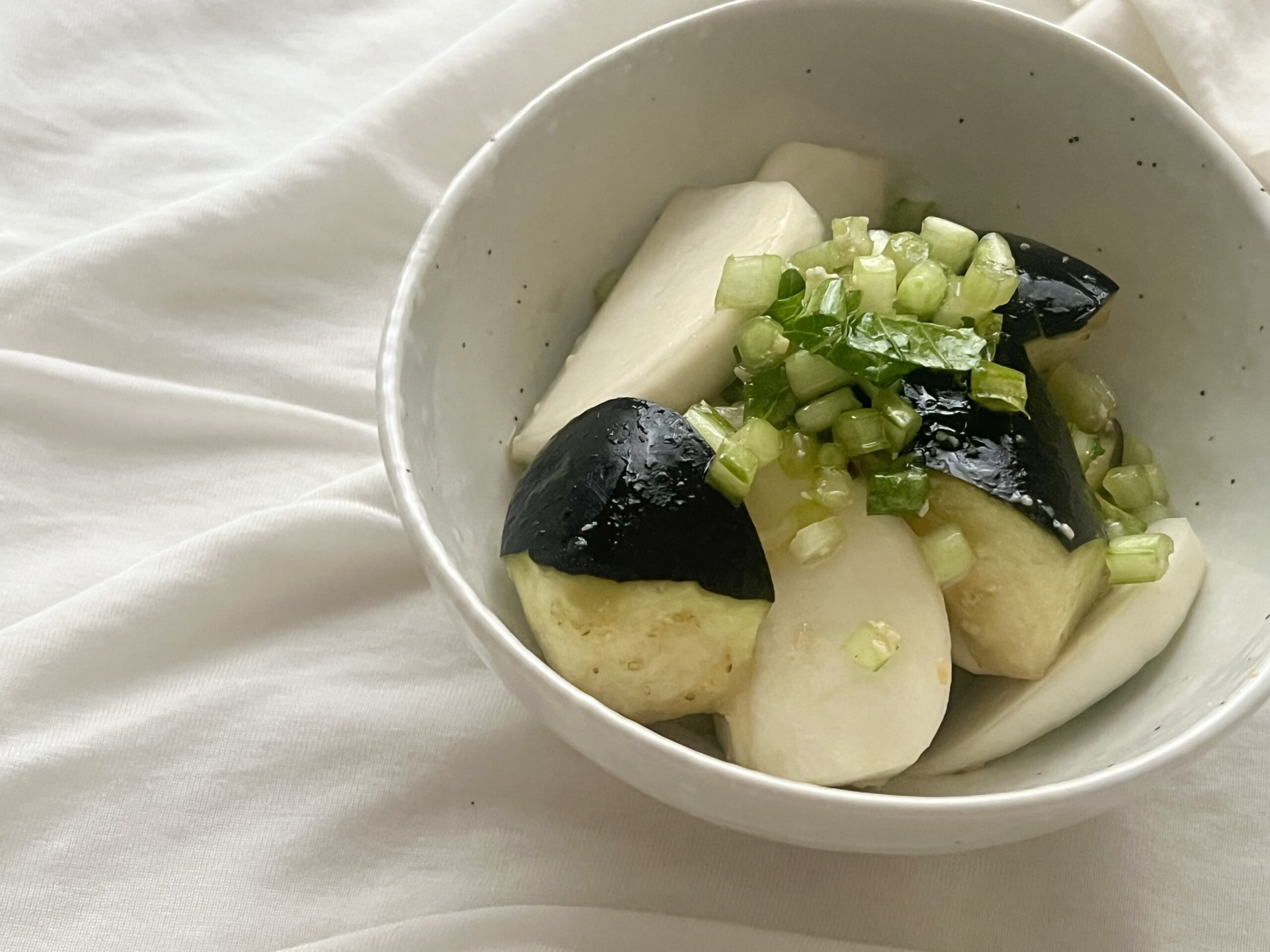 彩りかぶと茄子の美腸あえ【内藤えみ】