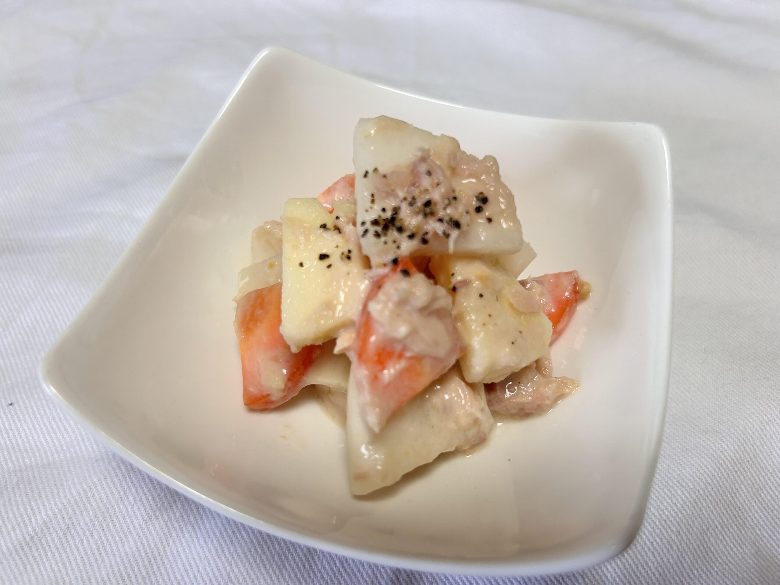 シャキシャキツナマヨサラダ【冨澤茜】