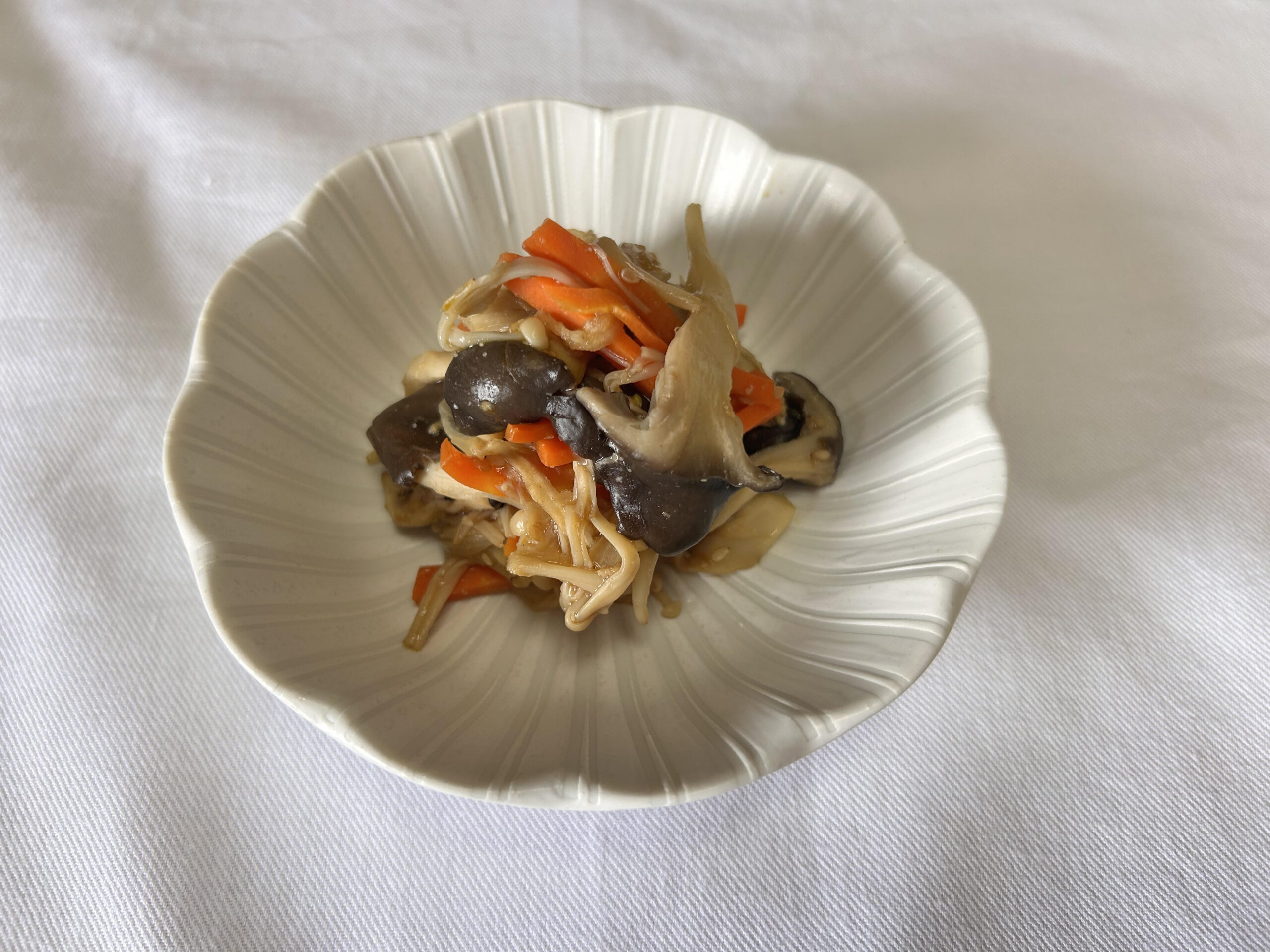 きのこと切り干し大根のさっと煮【冨澤茜】