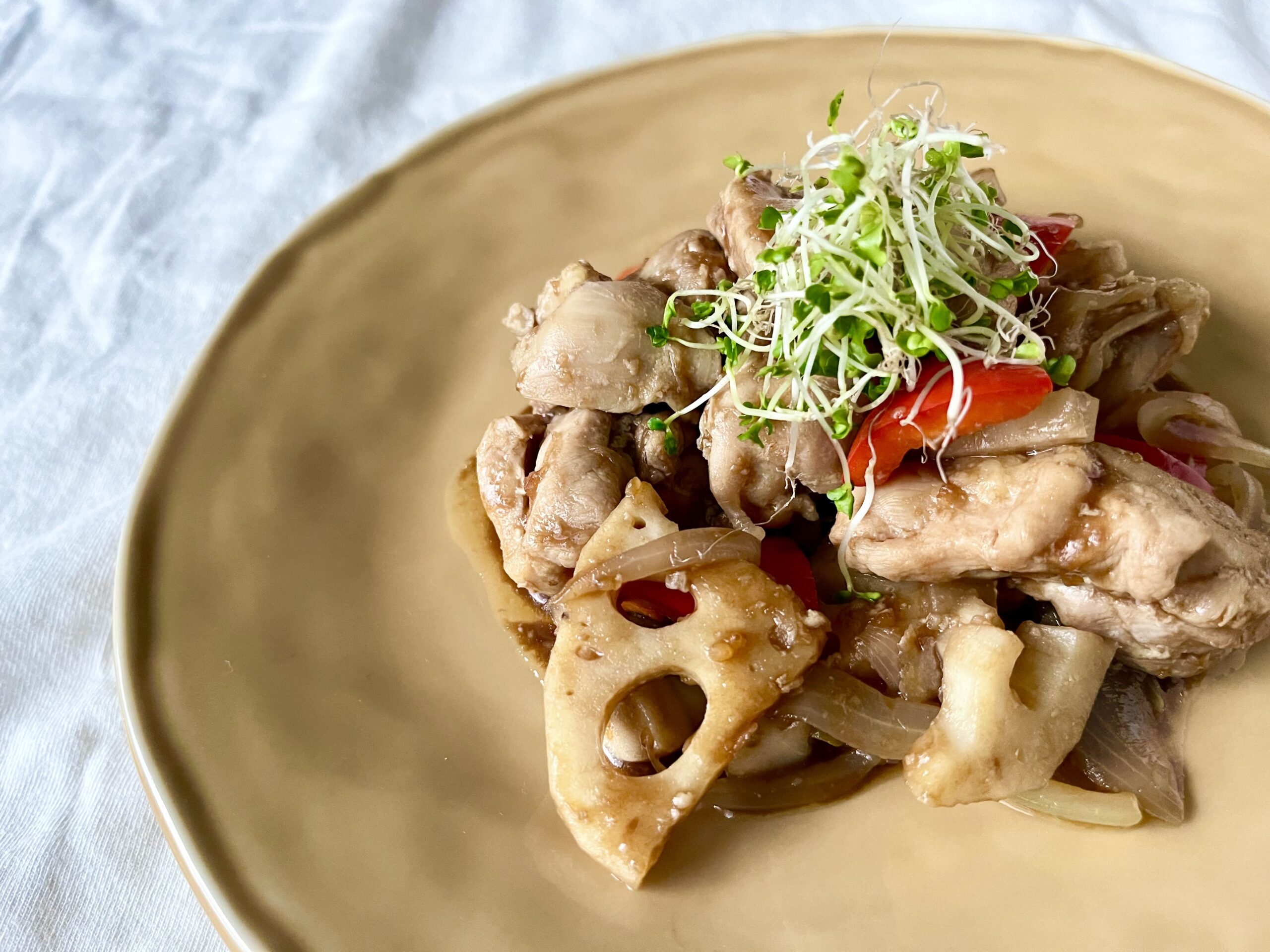 柔らかバルサミコチキン【大浦舞】