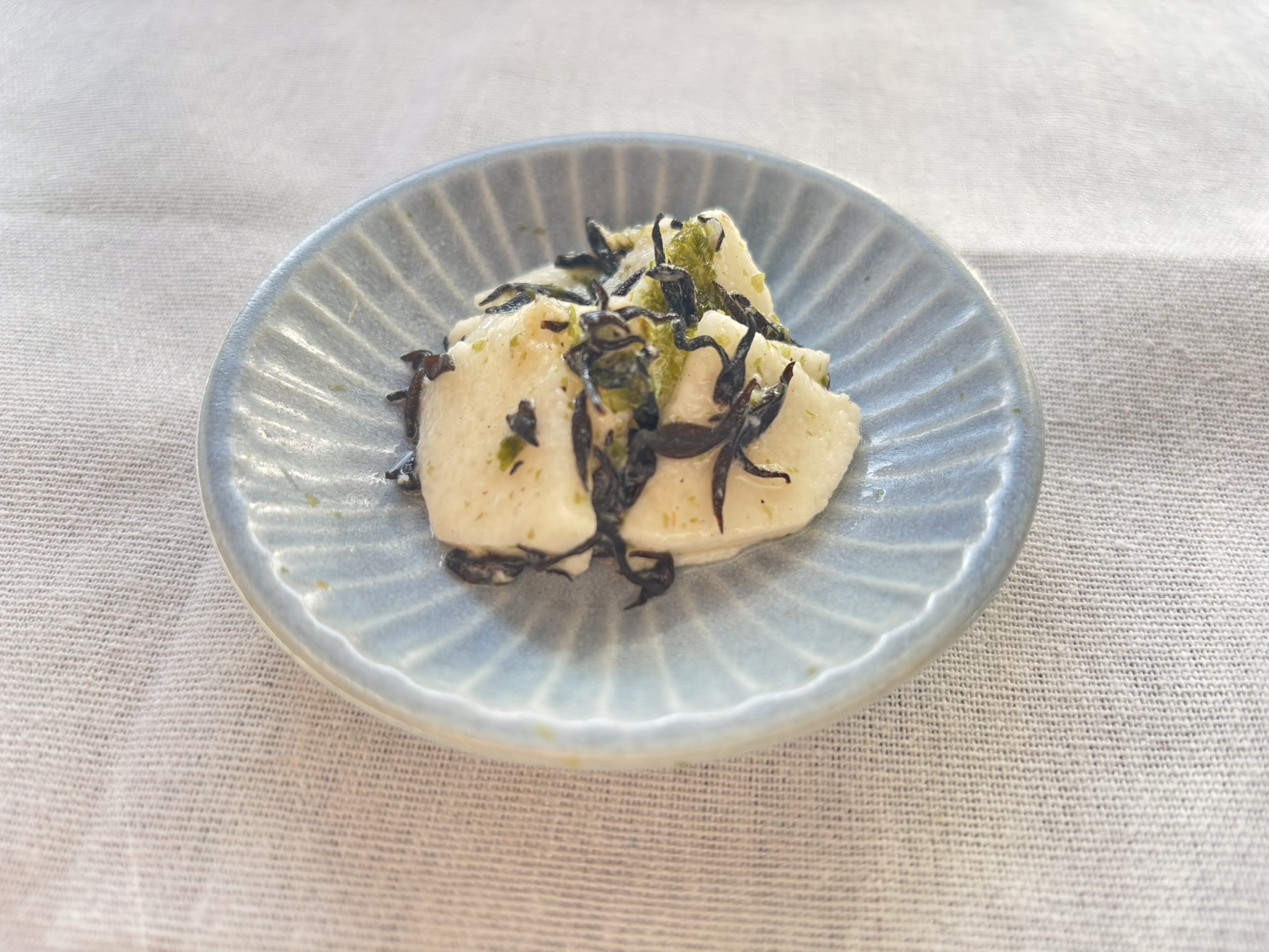 ゆず香る長芋のひじきあえ【いりやさとみ】