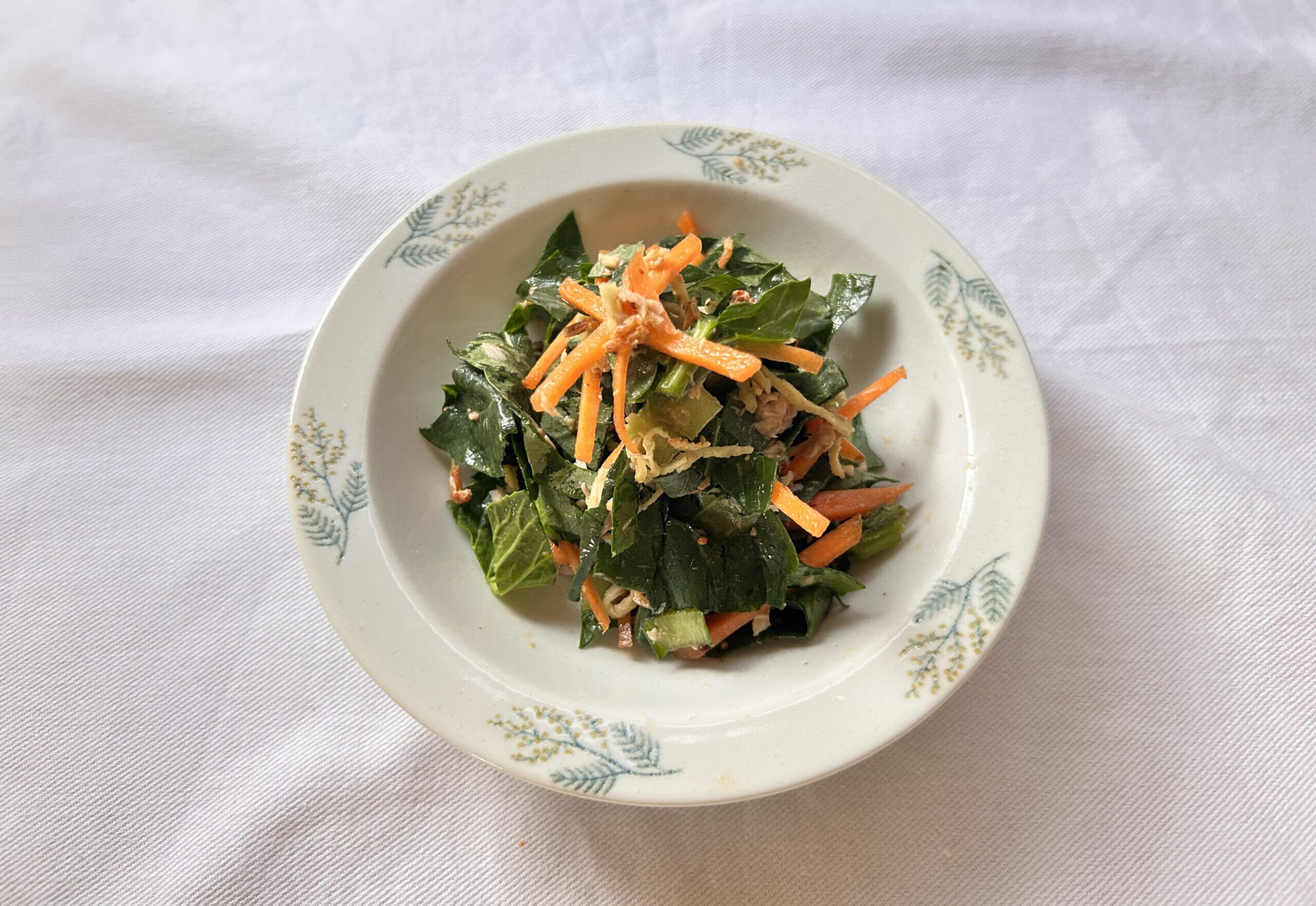 ツナと切り干し大根の黒酢和え【冨澤茜】