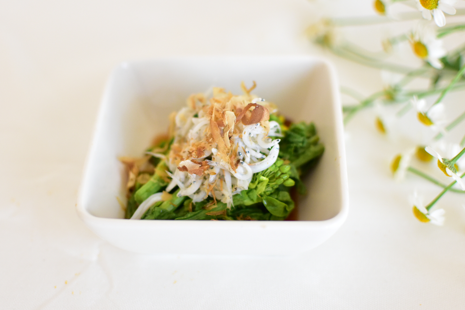 菜の花のやさしいおひたし【仁田脇まなみ】