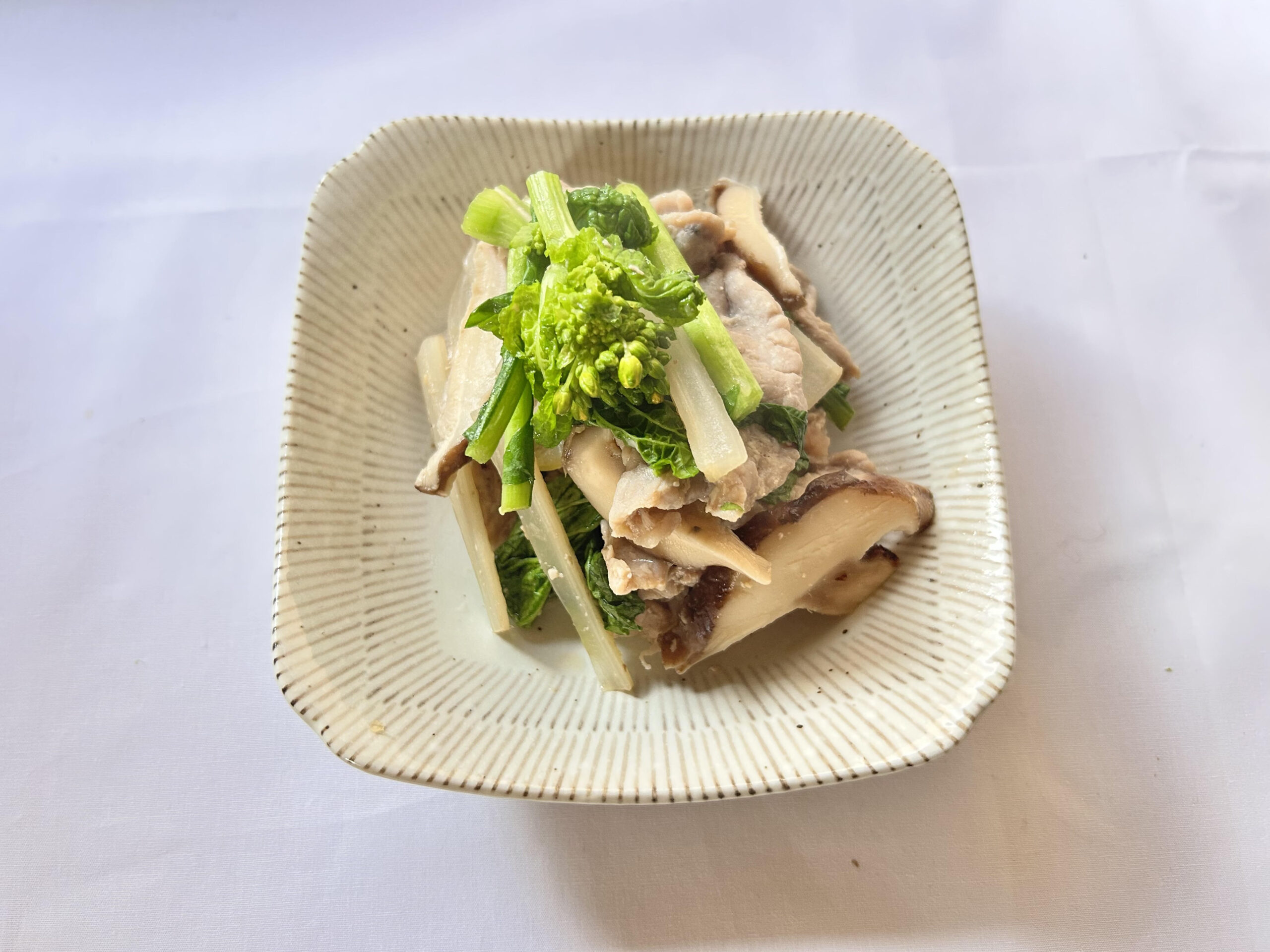 豚肉と春野菜の酢味噌和え【冨澤茜】