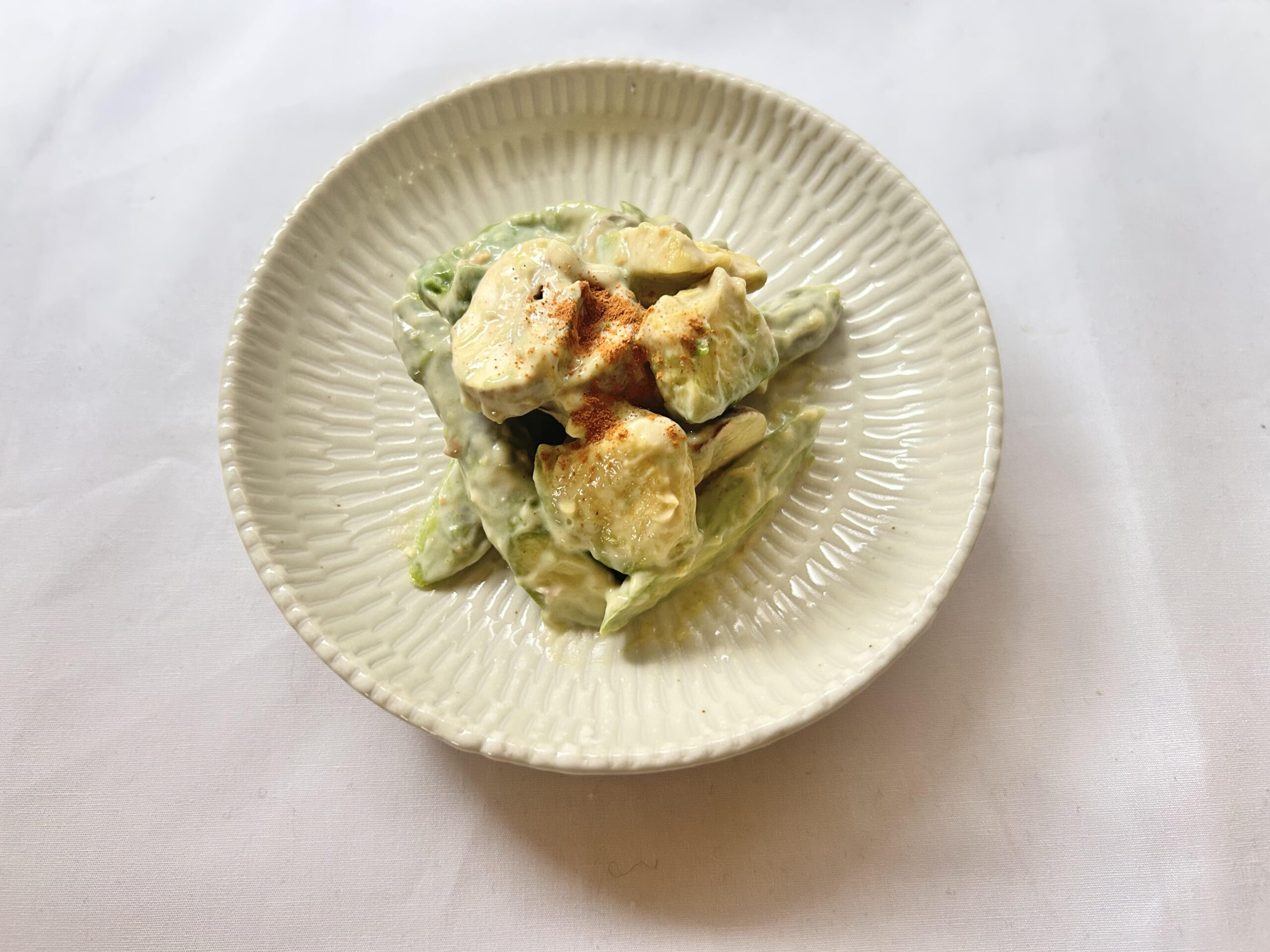 アスパラガスの濃厚和え【冨澤茜】